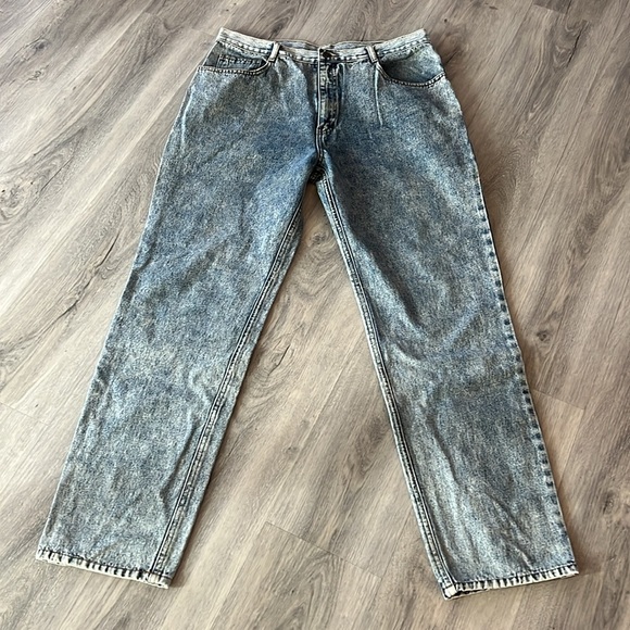 Vintage blue denim jeans size  36 - Picture 2 of 12